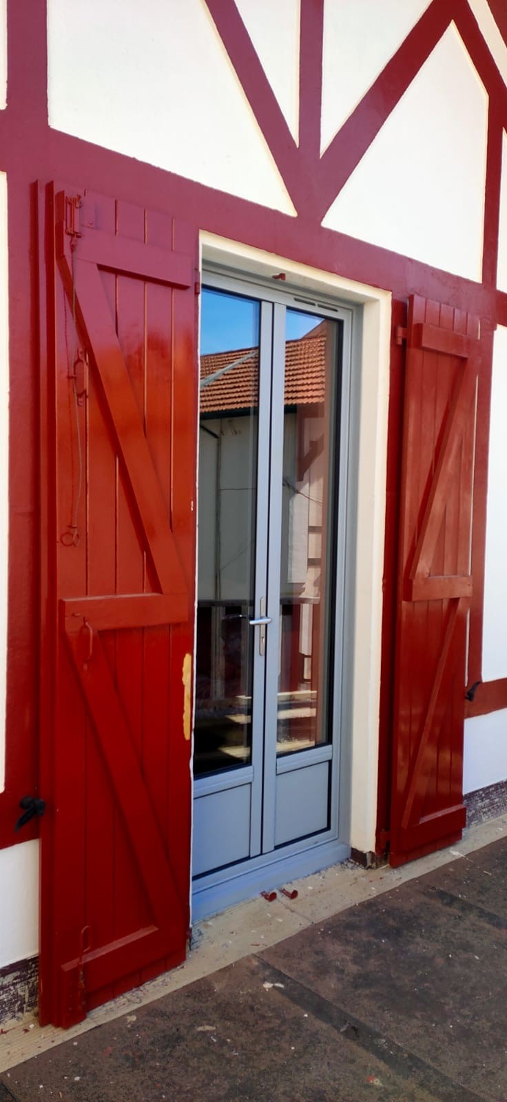 Porte fenêtre aluminium sur mesure Adour PVC Biarritz